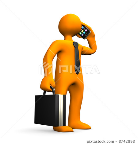 Businessman Smartphone Businessman Smartphone 8742898
