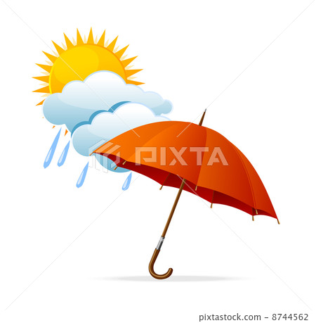 Vector rainy weather icon 8744562