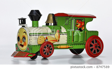 鐵皮玩具面部蒸汽機車1昭和30年代 8747589