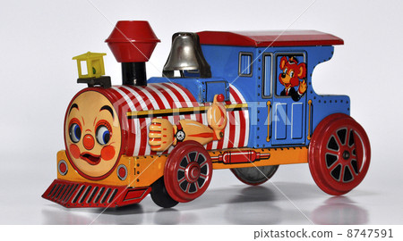 錫玩具面部蒸汽機車3昭和30年代 8747591