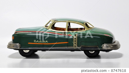 20世紀50年代美國大型轎車的馬口鐵玩具 8747618