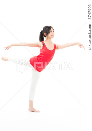 Female ballet image Female ballet image 8747903