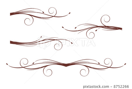 Scroll design elements 8752266