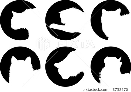 Heads of cats Heads of cats 8752270
