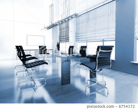 modern interior of office 8754172