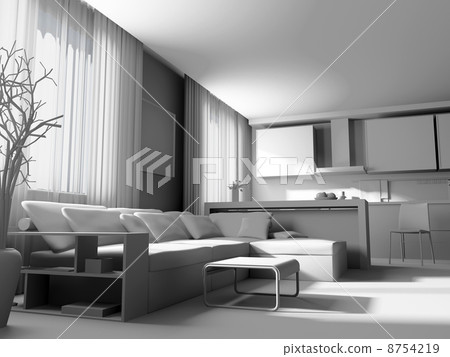 white drawing room 8754219