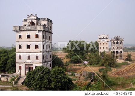The castle tower of China 8754578