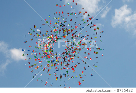 A ring of national flag 8755482