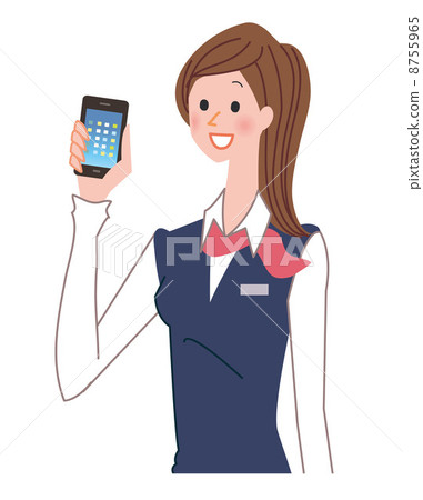 智能手機的女人 8755965