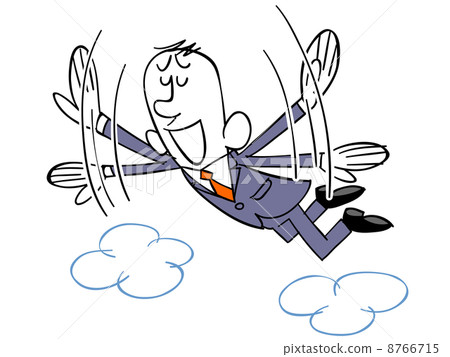 A businessman of a comfortable rise 8766715