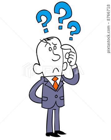 Doubtsful businessmen 8766718