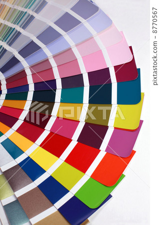 Detail of RAL color chart Detail of RAL color chart 8770567