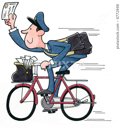 Working person 20 post office 8772698