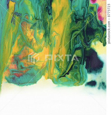 Abstract acrilic and watercolor painted background Abstract acrilic and watercolor painted background 8773723
