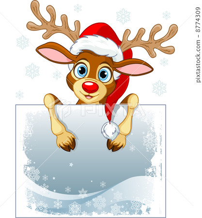 Reindeer Sign 8774309