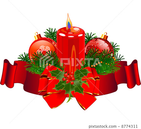 Christmas Candle design 8774311