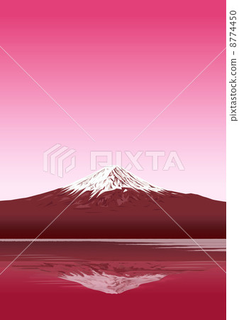 紅山富士_ 01 _垂直 8774450