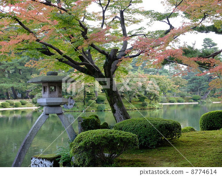 關於金澤Kenrokuen花園燈籠 8774614
