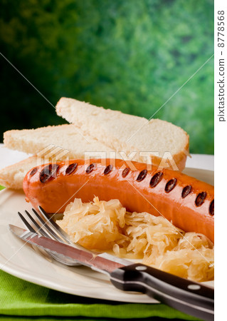Grilled Sausage - Hot Dog 8778568