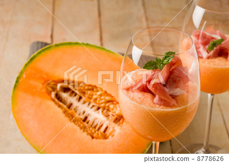 Ham and Melon Cocktail Ham and Melon Cocktail 8778626