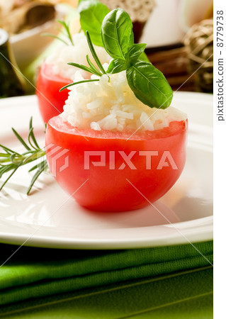 Stuffed Tomatoes with rice 8779738