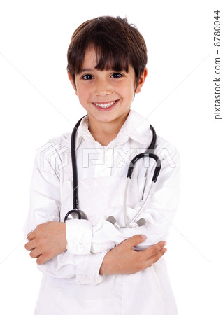 Young kid dressed as doctor Young kid dressed as doctor 8780044