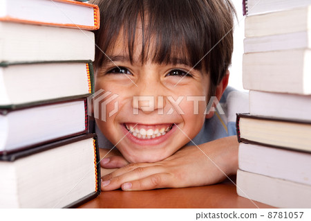Close-up of young school kid 8781057