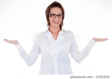 Attractive young businesswoman Attractive young businesswoman 8781978
