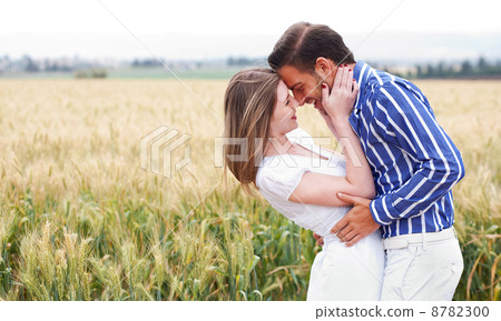 Couple getting close in romance Couple getting close in romance 8782300