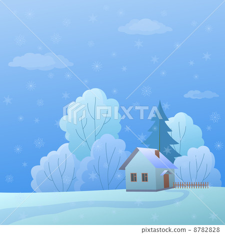 House in forest 8782828