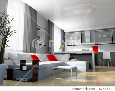 modern interior modern interior 8784152