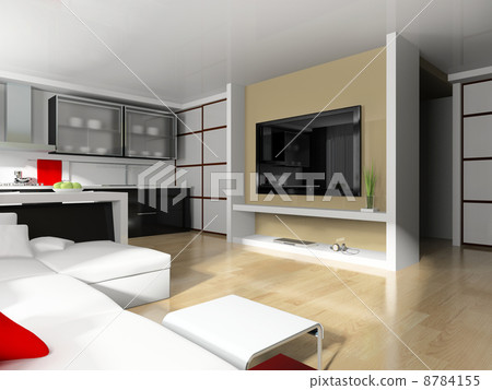 modern interior modern interior 8784155