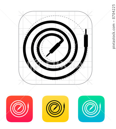 Audio cable icon. 8784225
