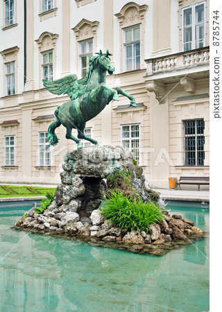 Sculpture near Mirabell palace. Salzburg 8785744
