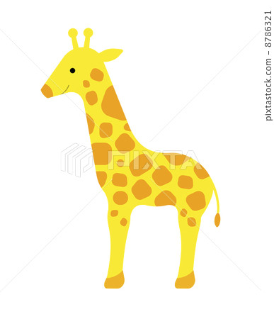 Giraffe - Stock Illustration [8786321] - Pixta