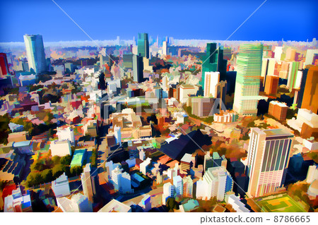東京城市景觀 8786665