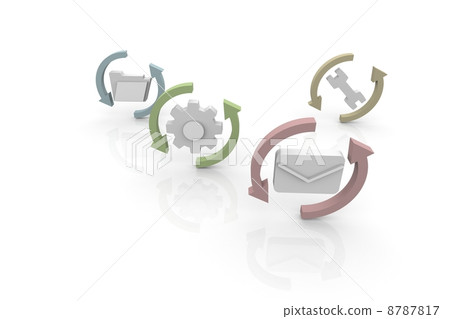 同步圖標 同步圖標 8787817