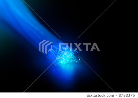 Optical fiber that emits blue light 8788376