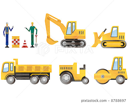 Construction site heavy equipment Construction equipment Vehicle 8788697