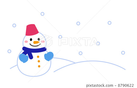 Snowman gloves and scarf Snowman gloves and scarf 8790622