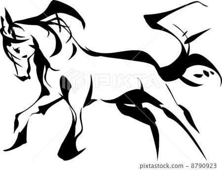 馬刷畫 馬刷畫 8790923