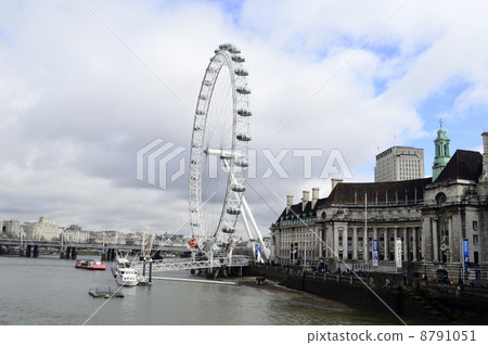 88292 London Thames River London Eye 8791051