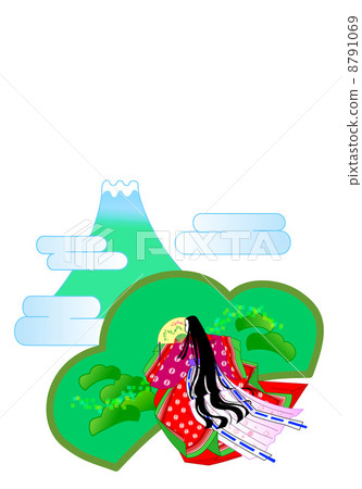 New Year cards Fuji 8791069