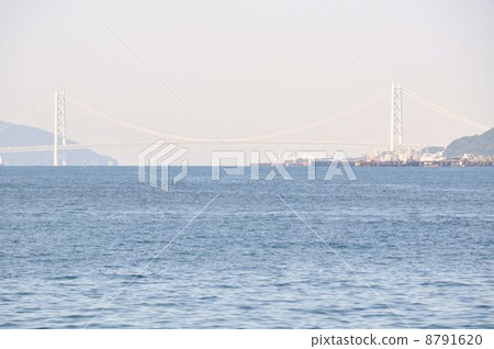 Akashi Kaikyo Ohashi distant view Akashi Kaikyo Ohashi distant view 8791620