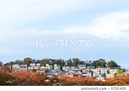 Townscape of high ground 8792408