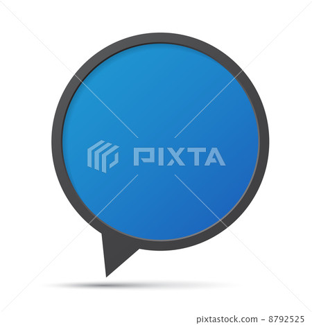 3D bubble talk frame. 3D bubble talk frame. 8792525