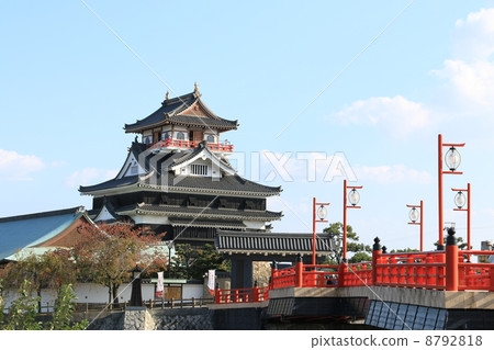 Cheongju castle in autumn 8792818