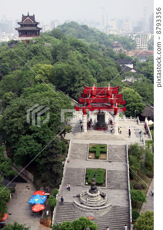 武漢黃鶴樓白雲閣廣場 8793356