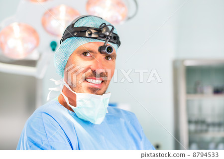 Hospital - doctor or surgeon in operating room 8794533