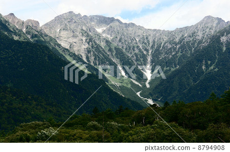 Mountains Okho Futakatake Kamikochi 8794908